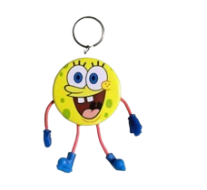 Keychain button doll